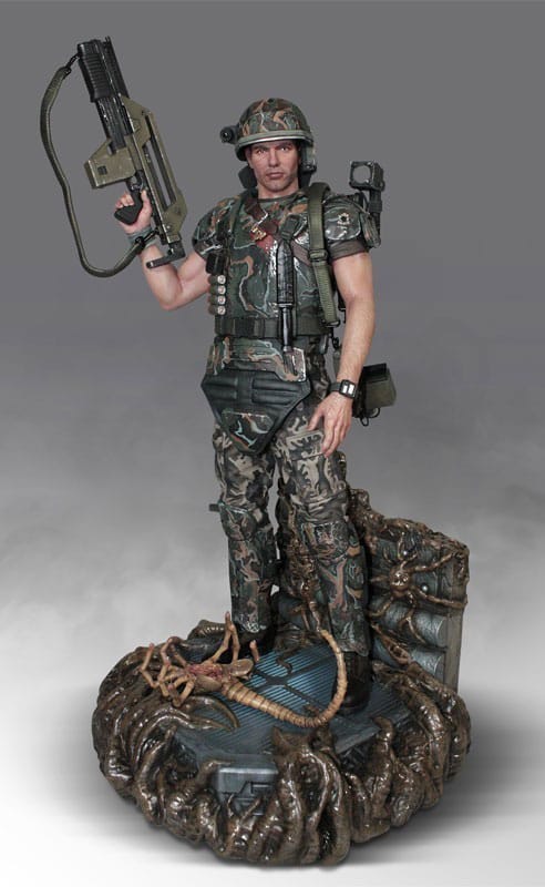 Aliens - Corporal Dwayne Hicks 1/4 Scale (58cm) Statue Statue - Tophatter Daily Deals