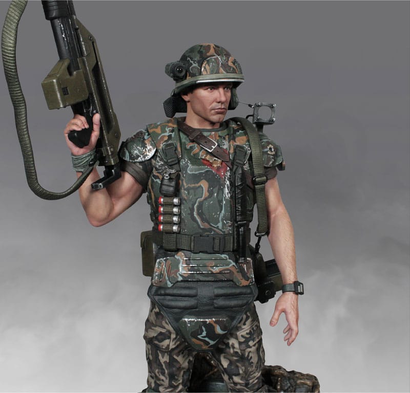 Aliens - Corporal Dwayne Hicks 1/4 Scale (58cm) Statue Statue - Tophatter Daily Deals
