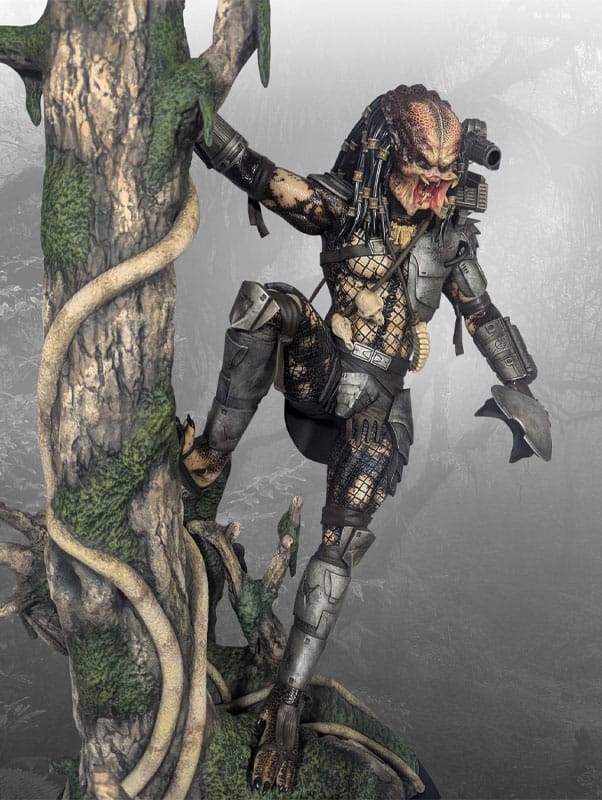 Predator - Limited Edition Jungle Hunter Statue 1/4 Scale (91cm) Statue - Tophatter Daily Deals
