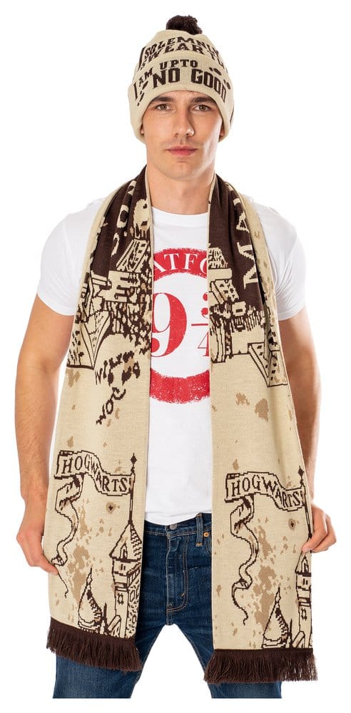 Harry Potter – Marauder's Map Long Scarf Scarf - Tophatter Daily Deals
