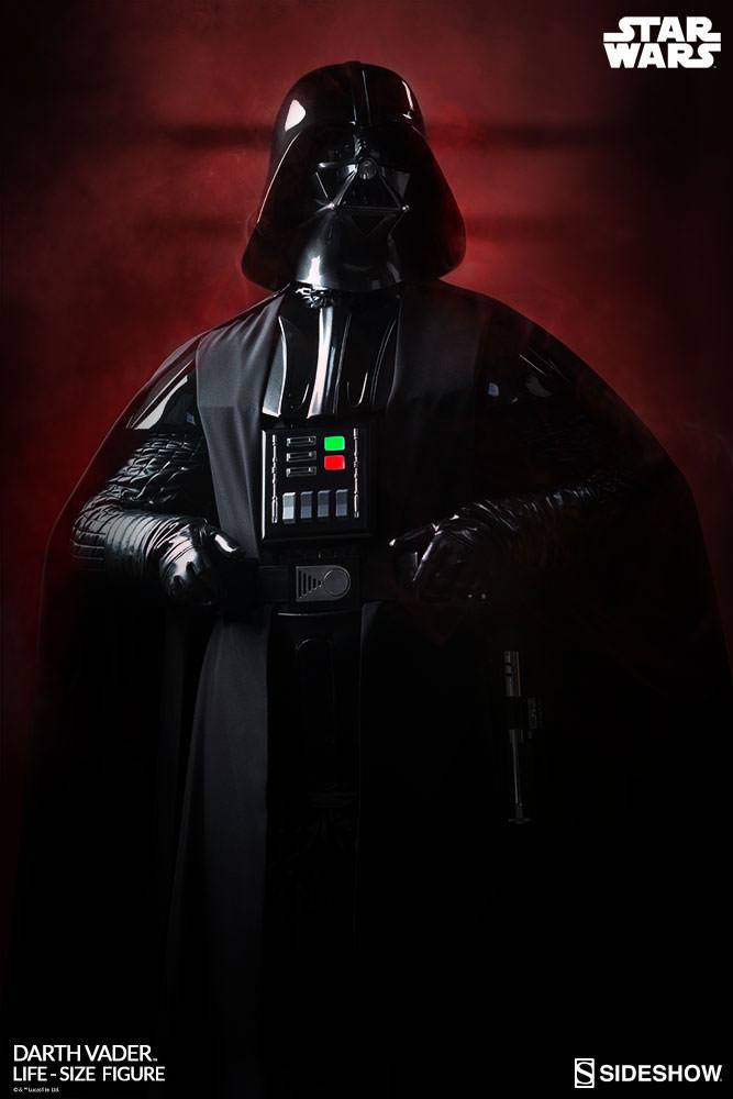 Star Wars - Darth Vader Life-Size Statue | Sideshow Statue - Tophatter Daily Deals