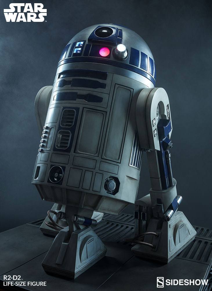 Star Wars - R2-D2 Life-Size Statue | Sideshow Statue - Tophatter Daily Deals