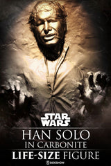 Star Wars - Han Solo in Carbonite Life-Size Statue | Sideshow Statue - Tophatter Daily Deals