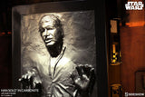 Star Wars - Han Solo in Carbonite Life-Size Statue | Sideshow Statue - Tophatter Daily Deals