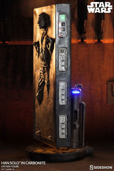 Star Wars - Han Solo in Carbonite Life-Size Statue | Sideshow Statue - Tophatter Daily Deals
