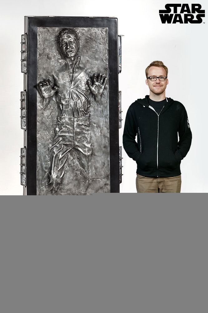 Star Wars - Han Solo in Carbonite Life-Size Statue | Sideshow Statue - Tophatter Daily Deals