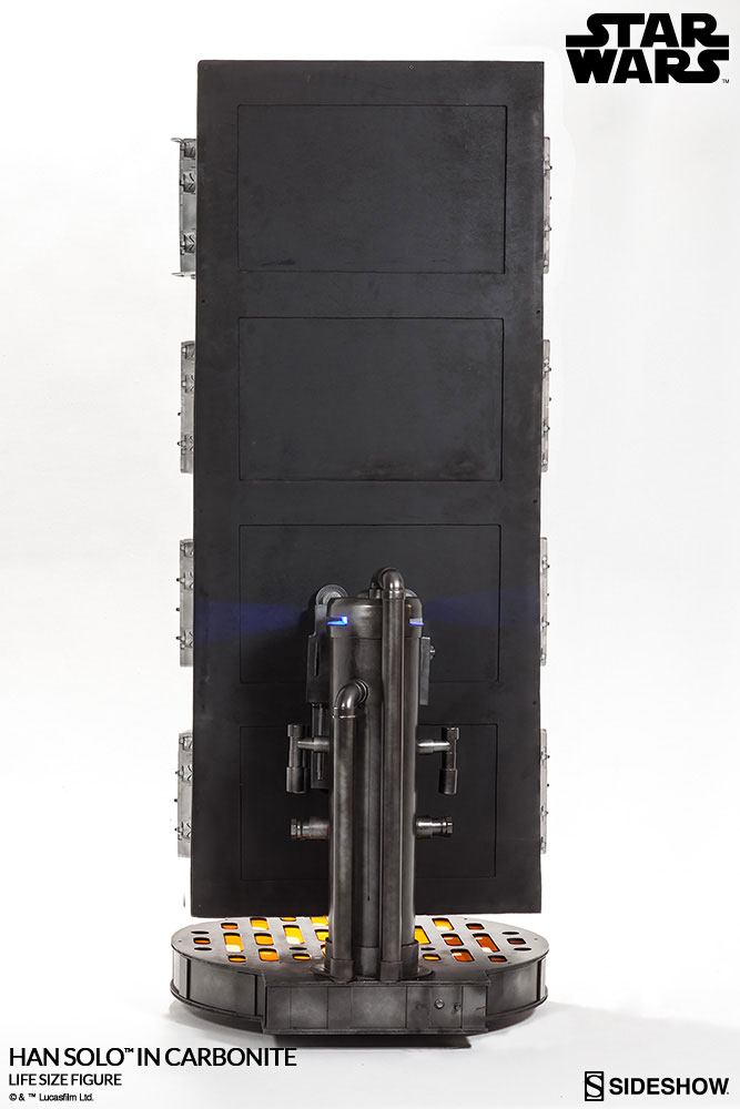 Star Wars - Han Solo in Carbonite Life-Size Statue | Sideshow Statue - Tophatter Daily Deals
