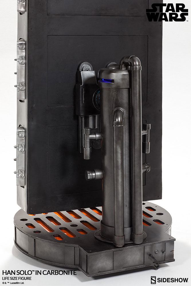 Star Wars - Han Solo in Carbonite Life-Size Statue | Sideshow Statue - Tophatter Daily Deals