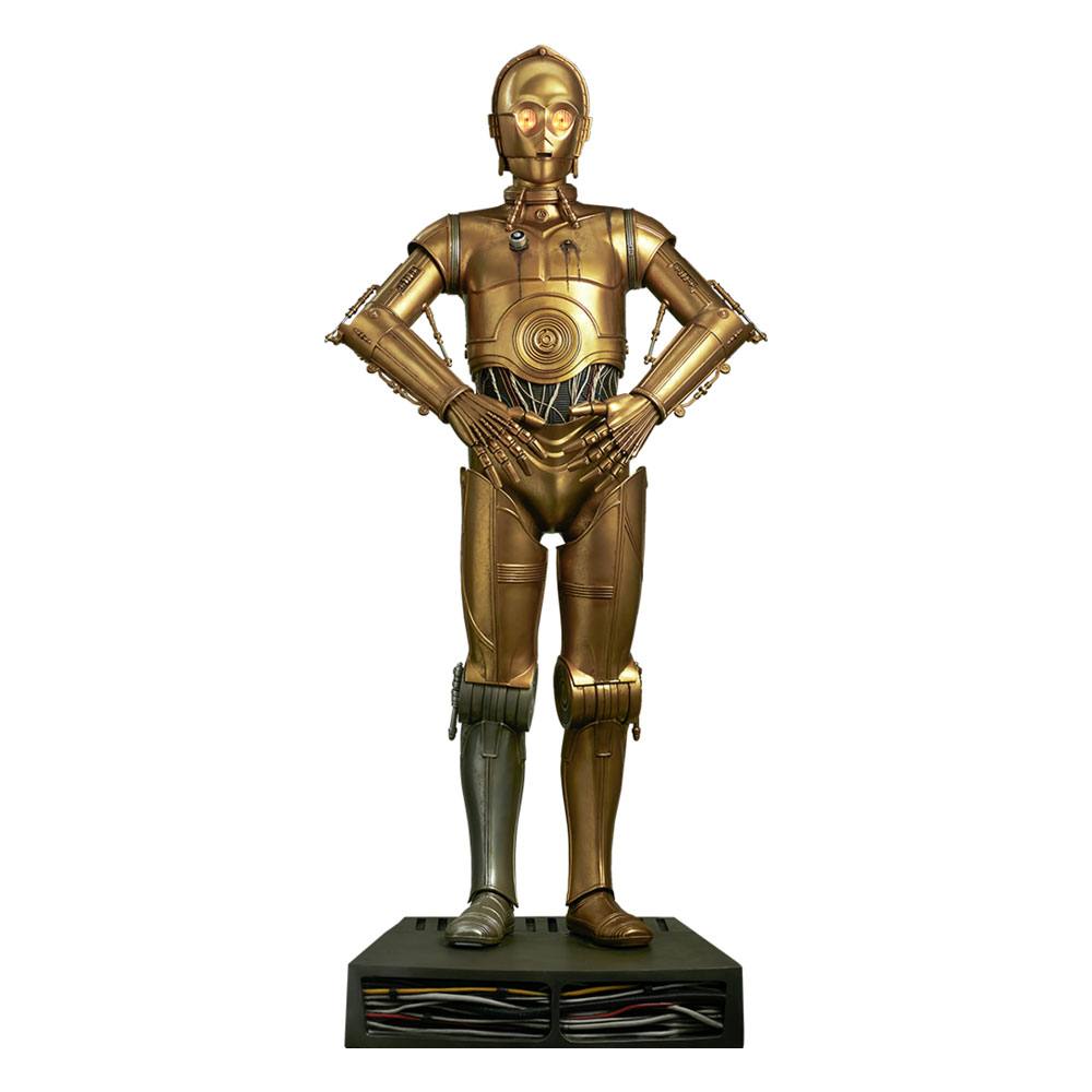 Star Wars - C-3PO Life-Size Statue | Sideshow Statue - Tophatter Daily Deals