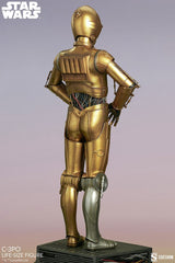 Star Wars - C-3PO Life-Size Statue | Sideshow Statue - Tophatter Daily Deals