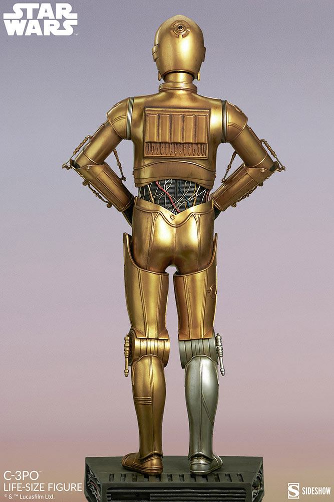 Star Wars - C-3PO Life-Size Statue | Sideshow Statue - Tophatter Daily Deals