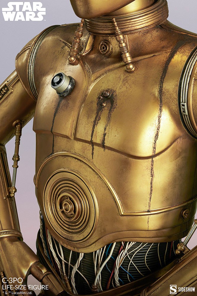 Star Wars - C-3PO Life-Size Statue | Sideshow Statue - Tophatter Daily Deals