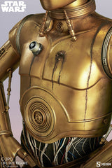 Star Wars - C-3PO Life-Size Statue | Sideshow Statue - Tophatter Daily Deals