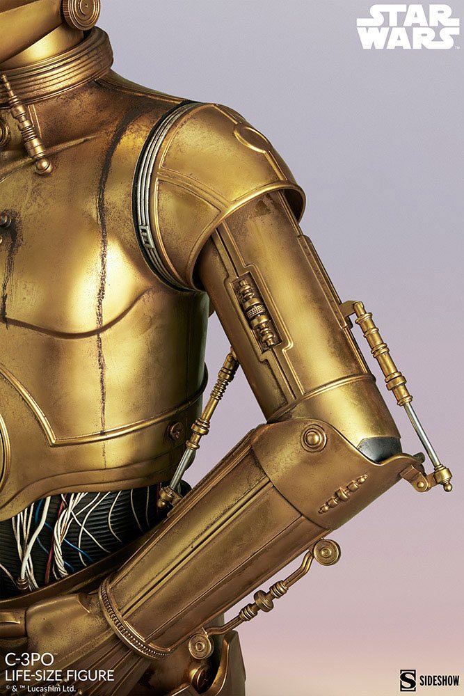 Star Wars - C-3PO Life-Size Statue | Sideshow Statue - Tophatter Daily Deals