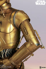 Star Wars - C-3PO Life-Size Statue | Sideshow Statue - Tophatter Daily Deals