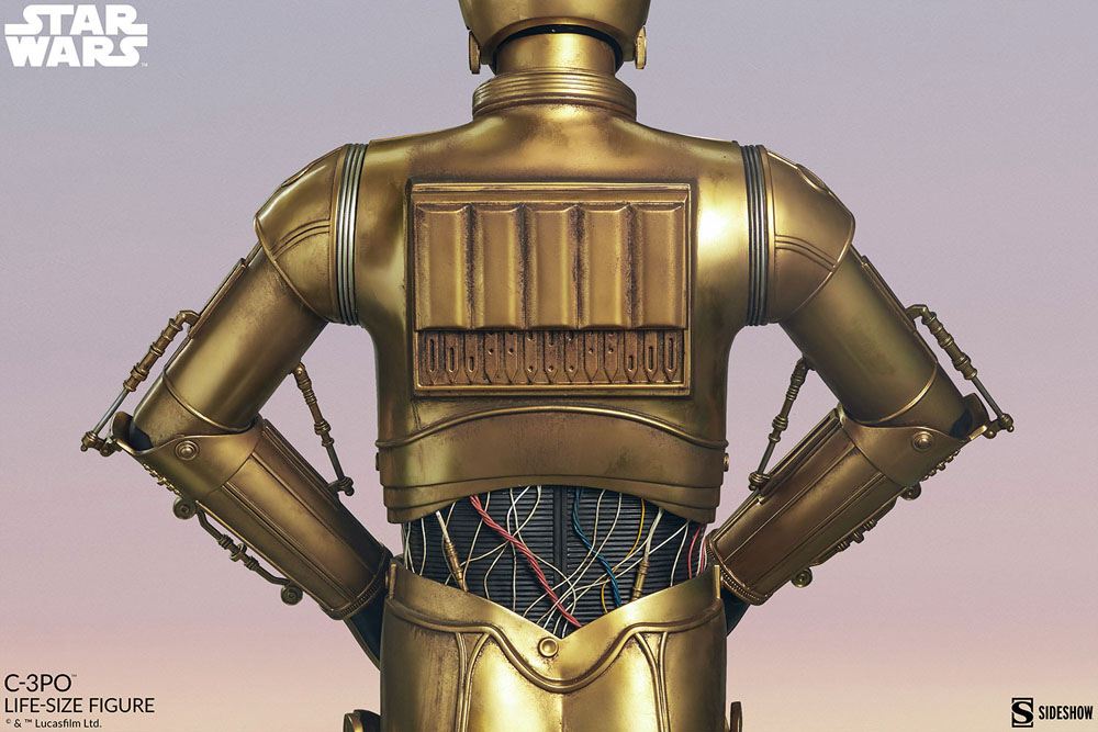 Star Wars - C-3PO Life-Size Statue | Sideshow Statue - Tophatter Daily Deals