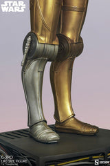 Star Wars - C-3PO Life-Size Statue | Sideshow Statue - Tophatter Daily Deals
