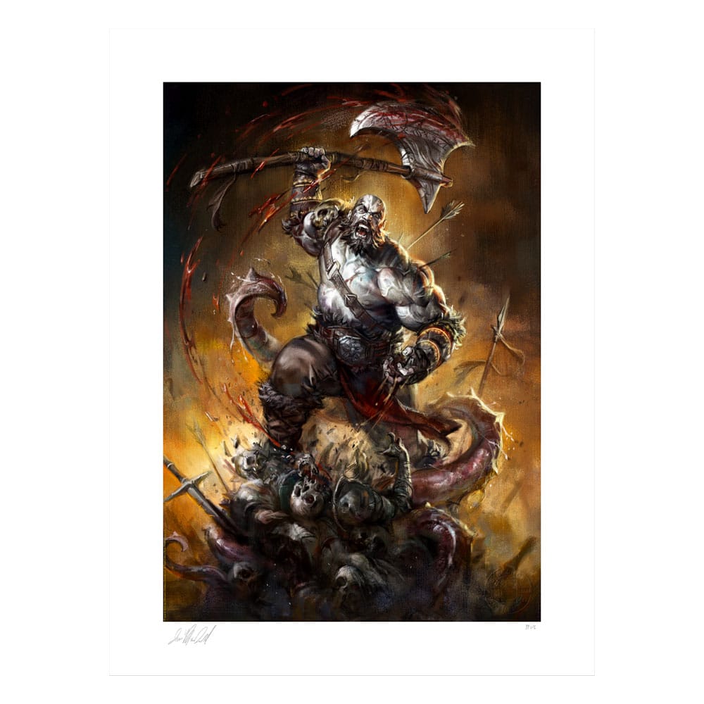 Grog Strongjaw: I Would Like to RAGE! - Limited Edition Official Critical Role Fine Art Print Fine Art Print - Tophatter Daily Deals