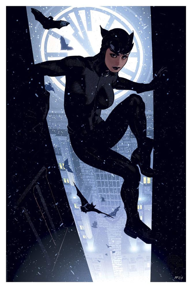 LAST CHANCE! Catwoman - Limited Edition Official DC Comics Fine Art Print Fine Art Print - Tophatter Daily Deals
