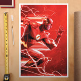 LAST CHANCE! The Flash #758 - Limited Edition Official DC Comics Fine Art Print Fine Art Print - Tophatter Daily Deals