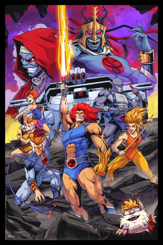 ThunderCats Roar! - Limited Edition Official Warner Bros Fine Art Print Fine Art Print - Tophatter Daily Deals