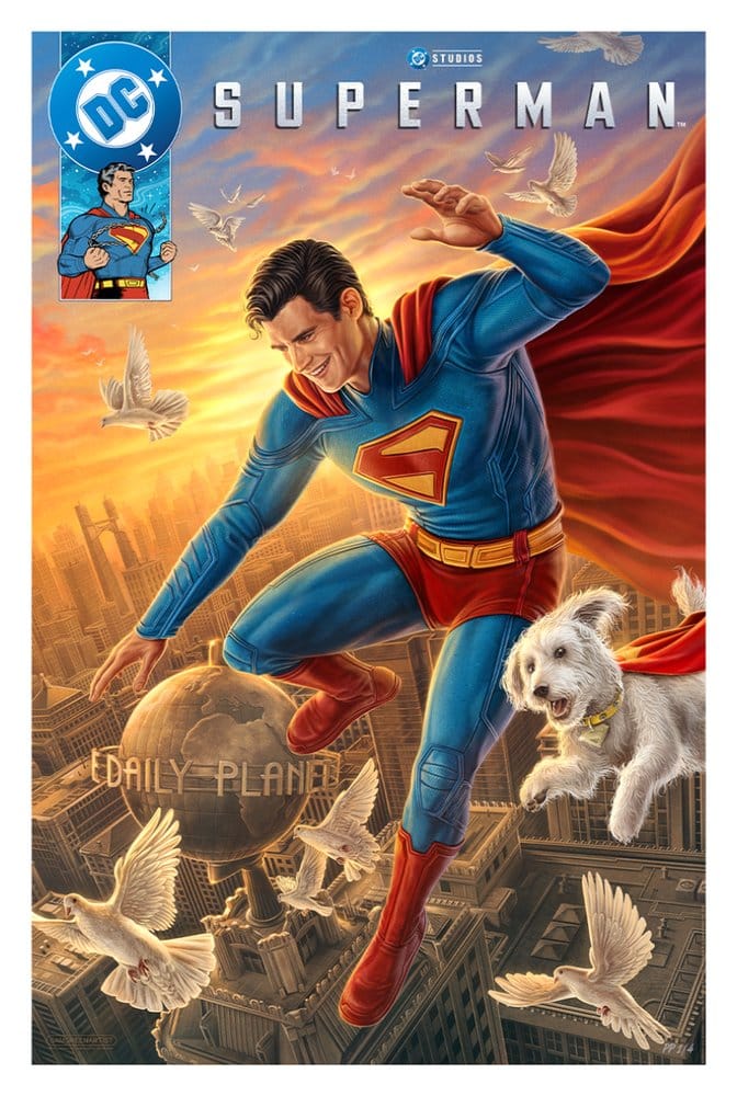 Superman: A Symbol of Hope - Limited Edition Official DC Comics Fine Art Print Fine Art Print - Tophatter Daily Deals