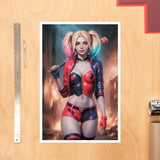 DC Comics – Harley Quinn Fine Art Print by Will Jack, Unframed | Sideshow Fine Art Print - Tophatter Daily Deals