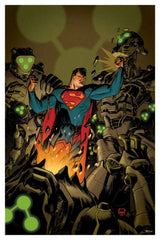 LAST CHANCE! Superman Space Age - Limited Edition Official DC Comics Fine Art Print Fine Art Print - Tophatter Daily Deals