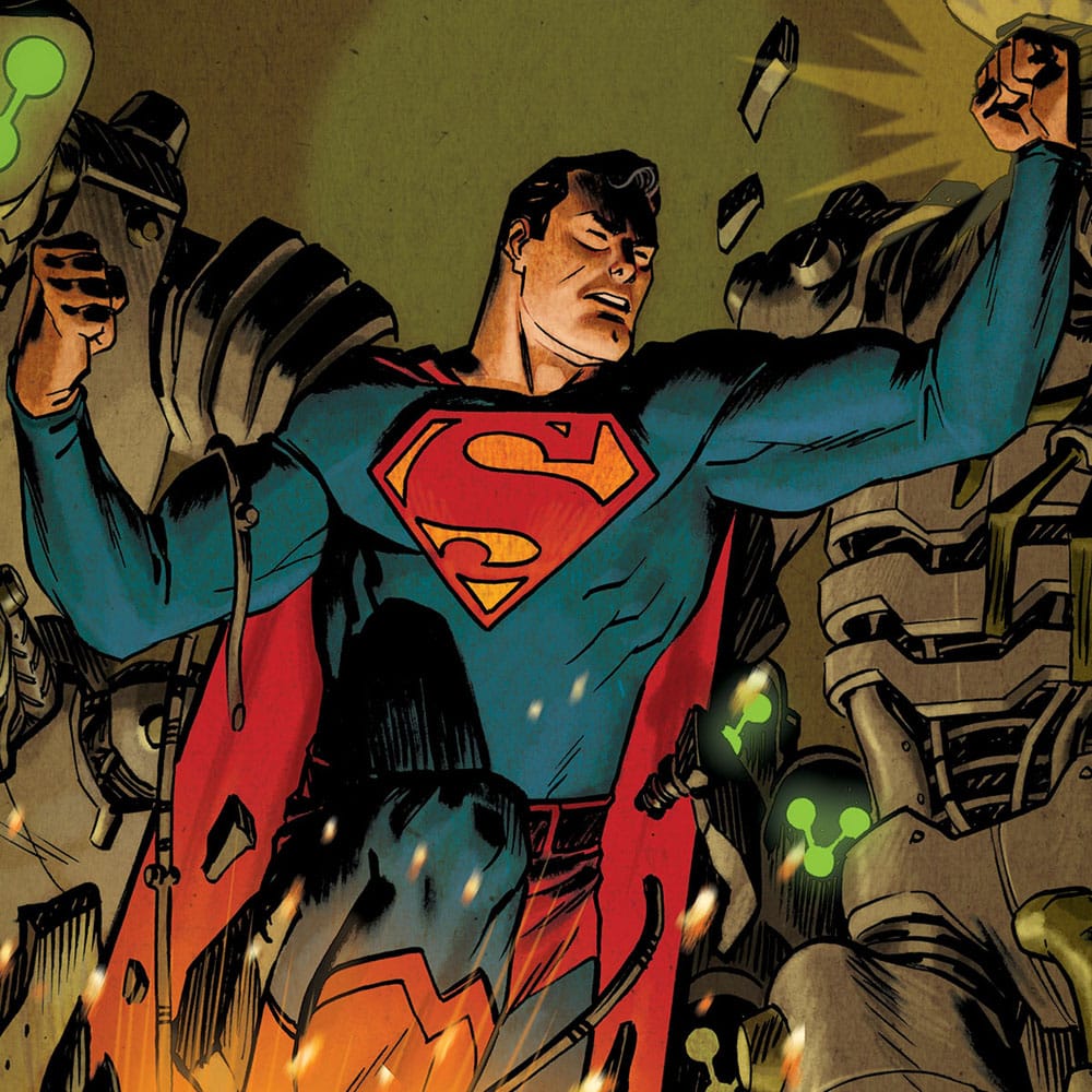 LAST CHANCE! Superman Space Age - Limited Edition Official DC Comics Fine Art Print Fine Art Print - Tophatter Daily Deals