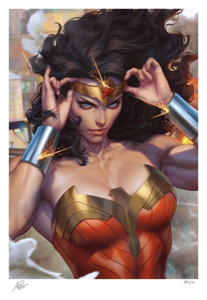 Wonder Woman #1 (2023) - Limited Edition Official DC Comics Fine Art Print Fine Art Print - Tophatter Daily Deals
