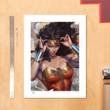 Wonder Woman #1 (2023) - Limited Edition Official DC Comics Fine Art Print Fine Art Print - Tophatter Daily Deals