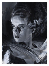 Bride of Frankenstein - Limited Edition Official Universal Monsters Fine Art Print Fine Art Print - Tophatter Daily Deals
