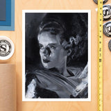 Bride of Frankenstein - Limited Edition Official Universal Monsters Fine Art Print Fine Art Print - Tophatter Daily Deals