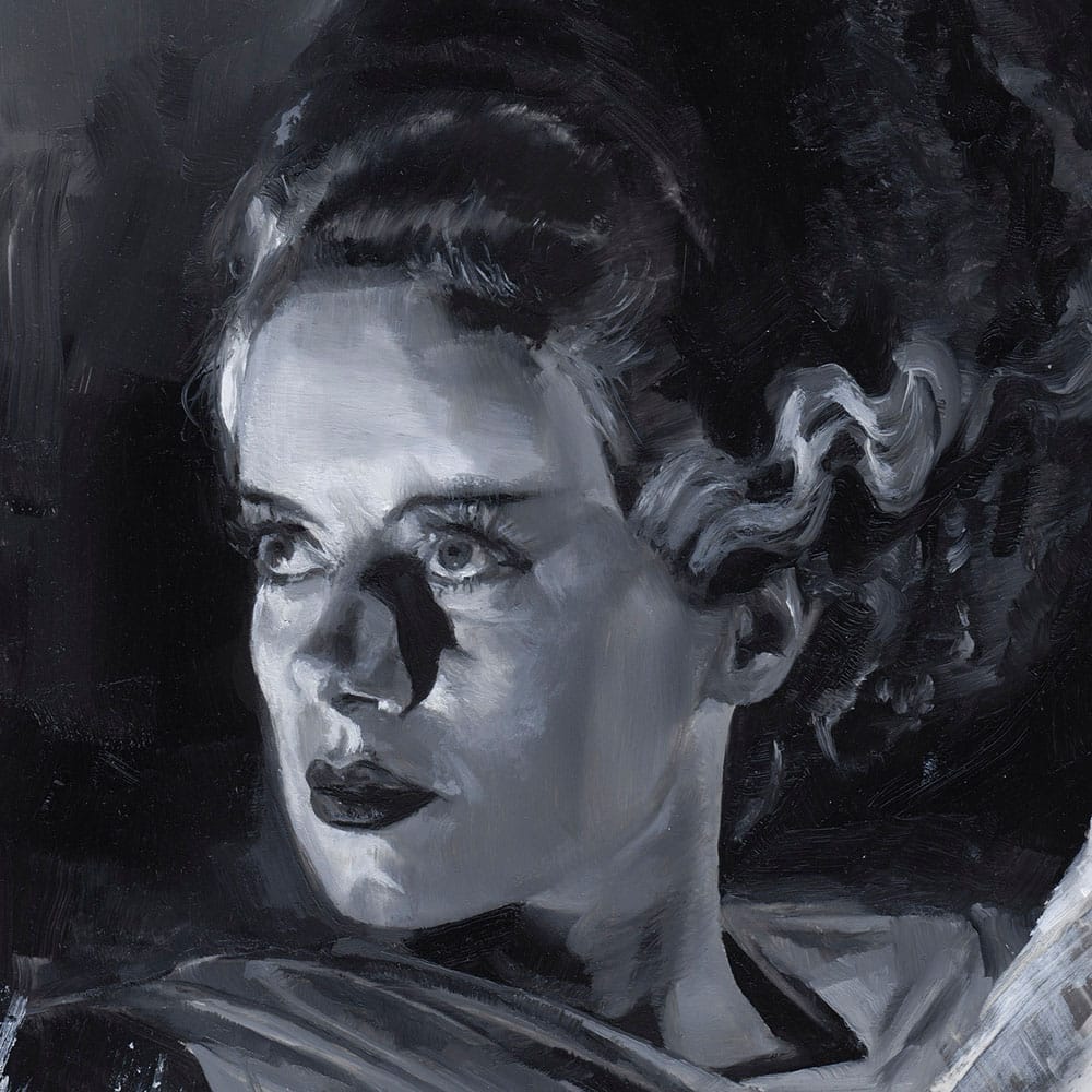 Bride of Frankenstein - Limited Edition Official Universal Monsters Fine Art Print Fine Art Print - Tophatter Daily Deals