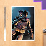 Batman/Catwoman #1 - Limited Edition Official DC Comics Fine Art Print Fine Art Print - Tophatter Daily Deals