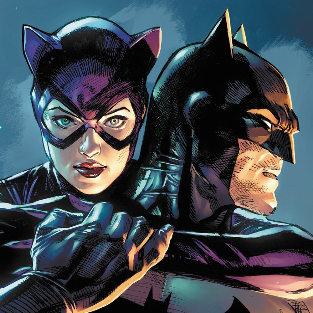 Batman/Catwoman #1 - Limited Edition Official DC Comics Fine Art Print Fine Art Print - Tophatter Daily Deals