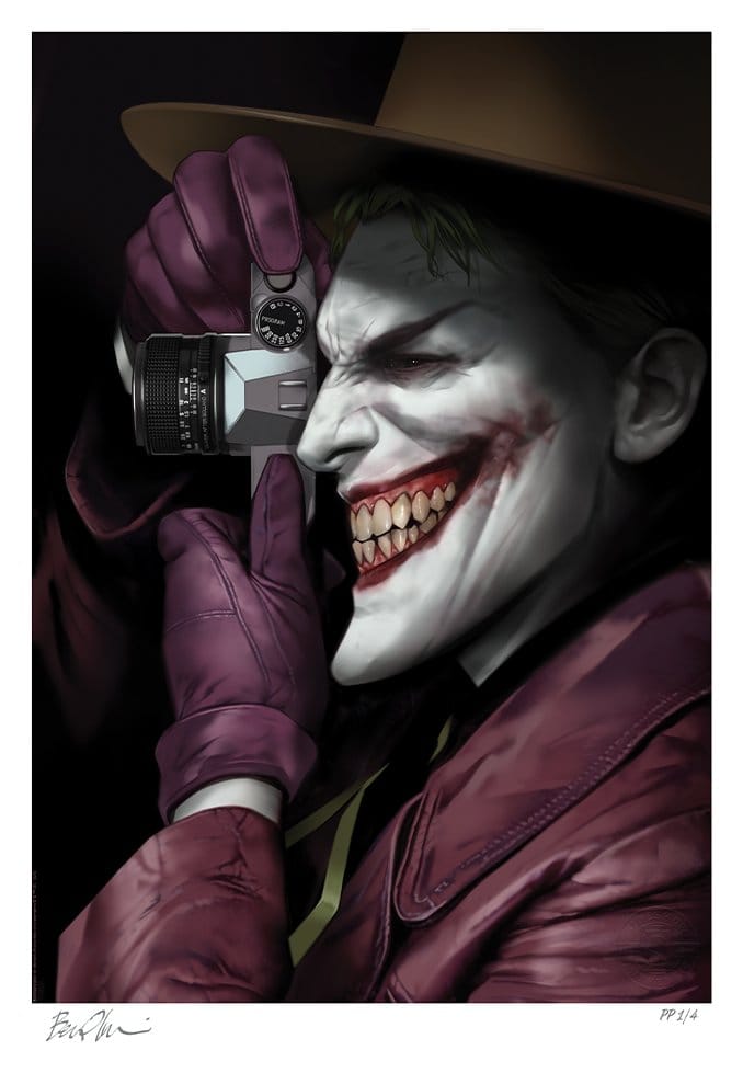 Batman: The Killing Joke Reprise - Limited Edition Official DC Comics Fine Art Print Fine Art Print - Tophatter Daily Deals
