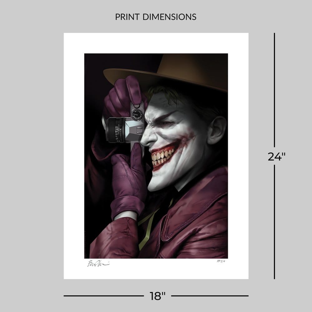 Batman: The Killing Joke Reprise - Limited Edition Official DC Comics Fine Art Print Fine Art Print - Tophatter Daily Deals