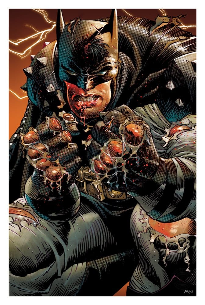 Absolute Batman - Limited Edition Official DC Comics Fine Art Print Fine Art Print - Tophatter Daily Deals