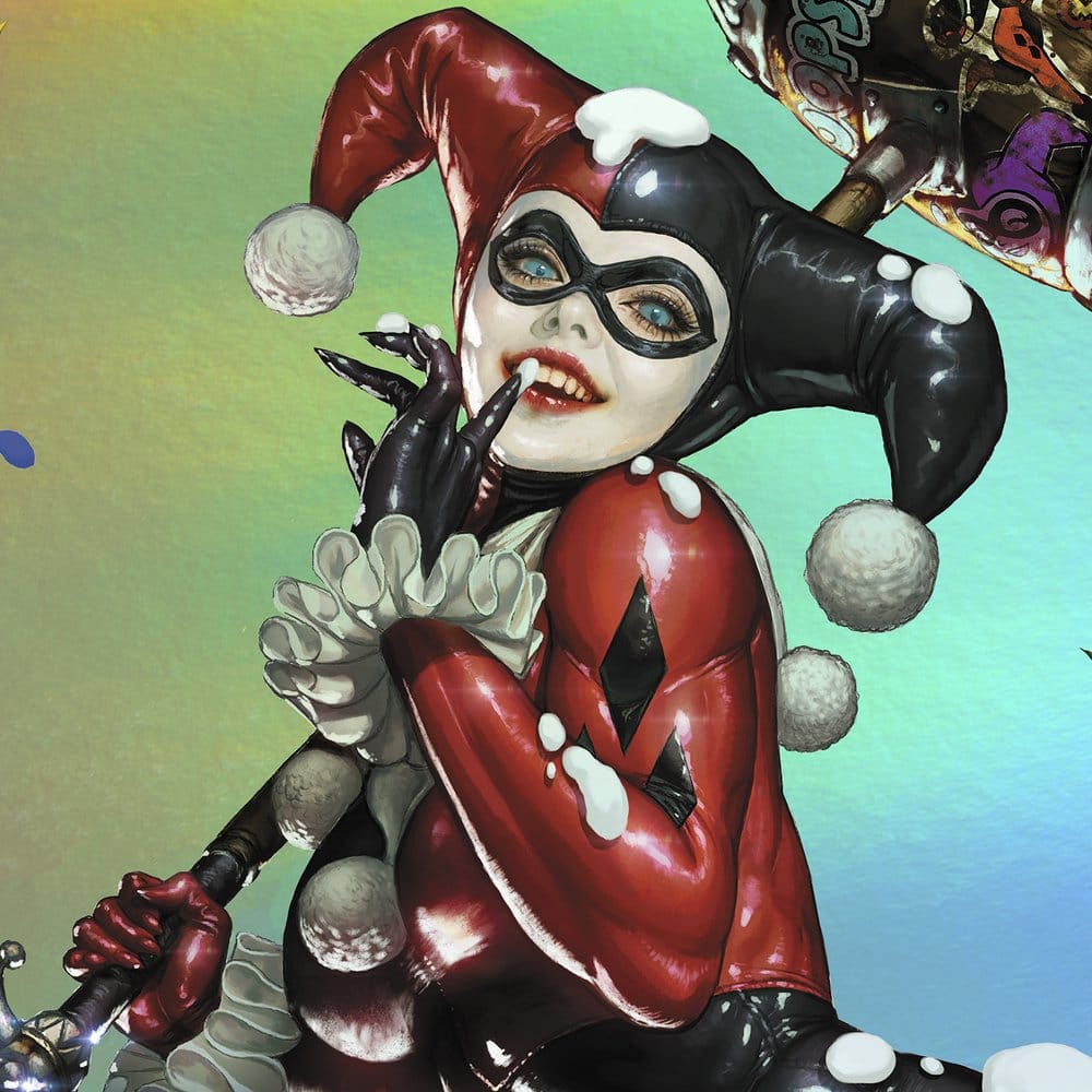 LAST CHANCE! - Harley Quinn (Exclusive Edition) - Official DC Comics Fine Art Print Fine Art Print - Tophatter Daily Deals
