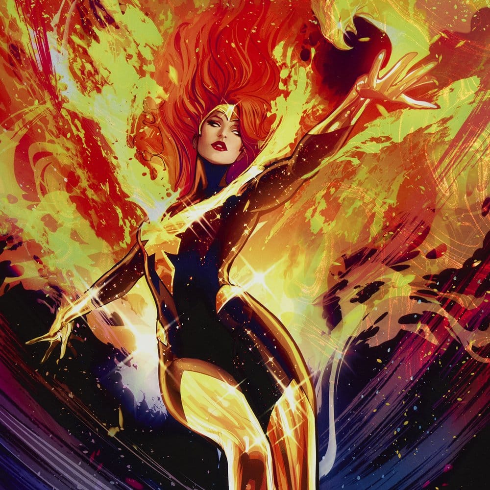 Phoenix #11 Limited Edition Rainbow Lava Holofoil - Official Marvel Comics Fine Art Print Fine Art Print - Tophatter Daily Deals