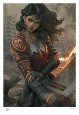 Absolute Wonder Woman - Limited Edition Official DC Comics Fine Art Print Fine Art Print - Tophatter Daily Deals