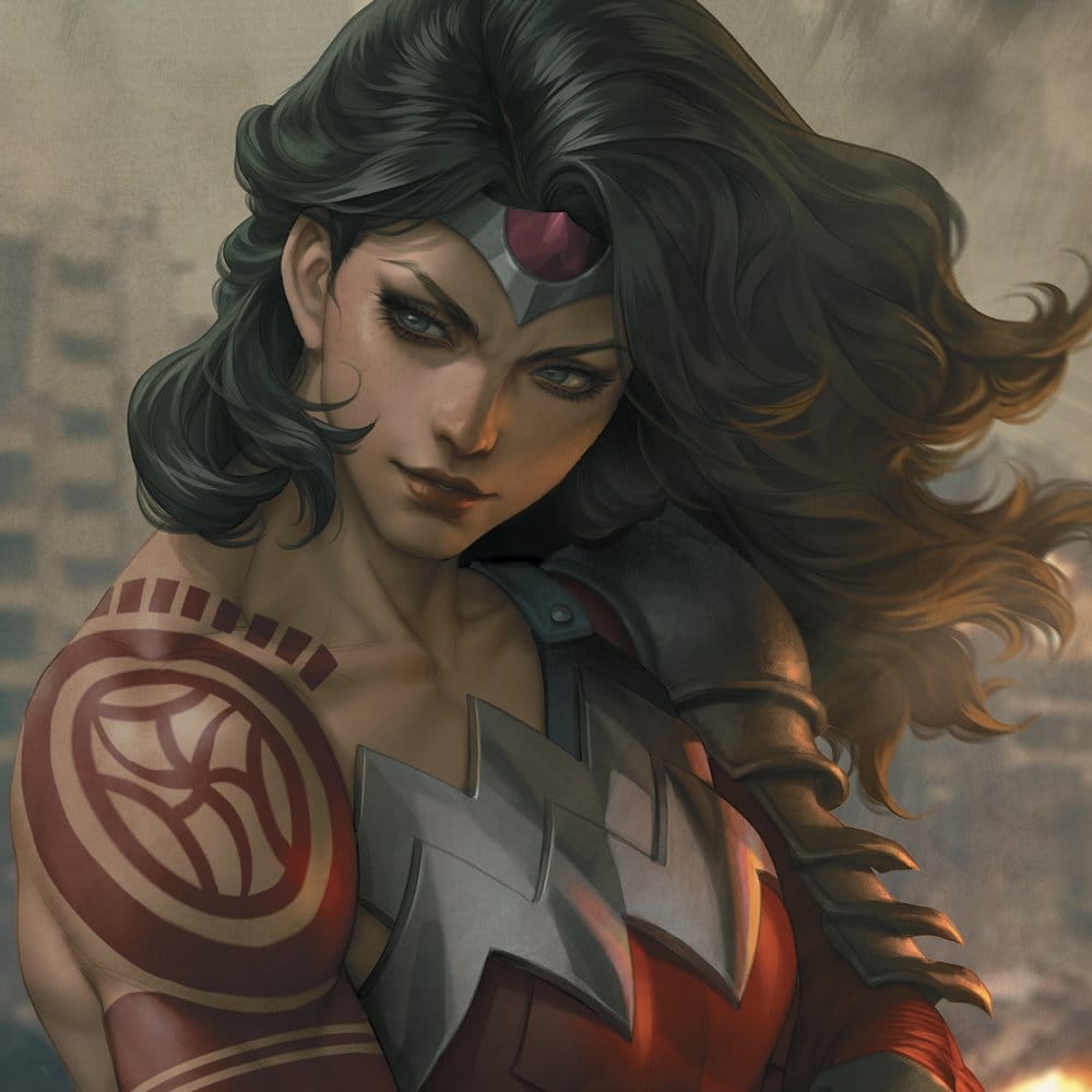 Absolute Wonder Woman - Limited Edition Official DC Comics Fine Art Print Fine Art Print - Tophatter Daily Deals
