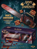 EVIL DEAD: ARMY OF DARKNESS - Officially Licensed 1:1 Ash's Chainsaw Replica Collectible Replica - Tophatter Daily Deals