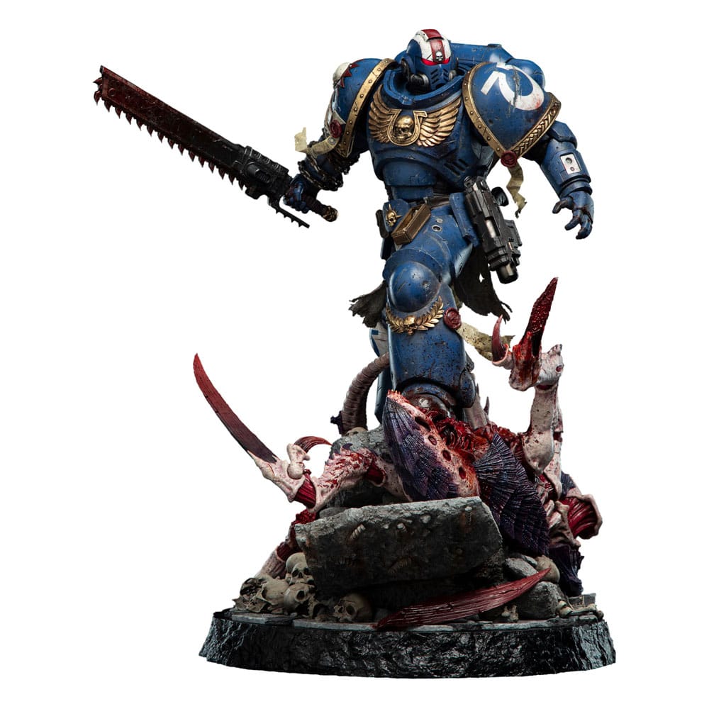 Warhammer 40,000: Space Marine 2 - Lieutenant Titus Battleline Edition Official Weta Workshop Statue Statue - Tophatter Daily Deals