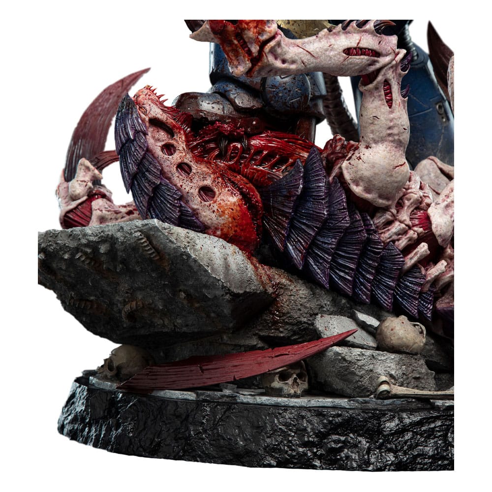 Warhammer 40,000: Space Marine 2 - Lieutenant Titus Battleline Edition Official Weta Workshop Statue Statue - Tophatter Daily Deals