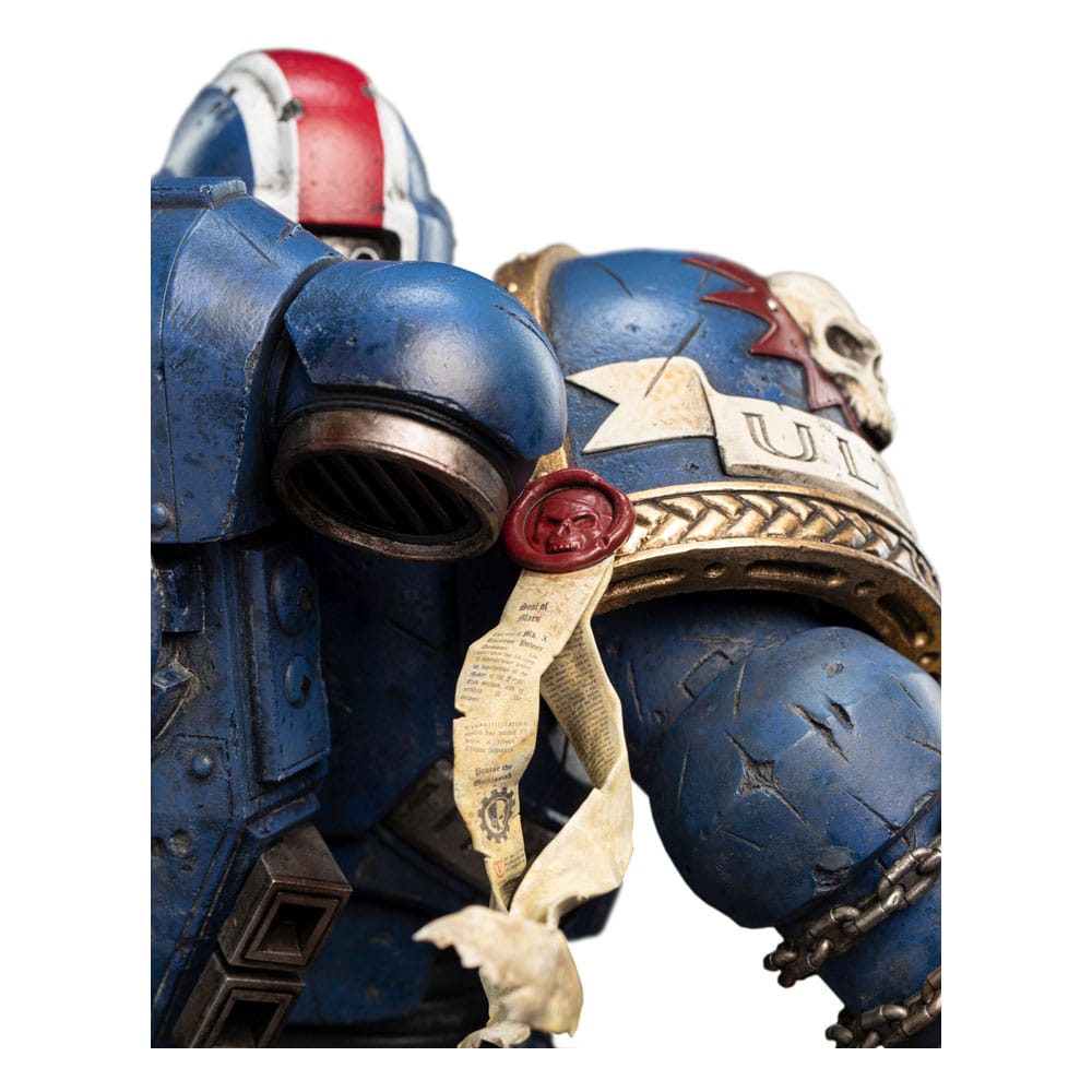 Warhammer 40,000: Space Marine 2 - Lieutenant Titus Battleline Edition Official Weta Workshop Statue Statue - Tophatter Daily Deals