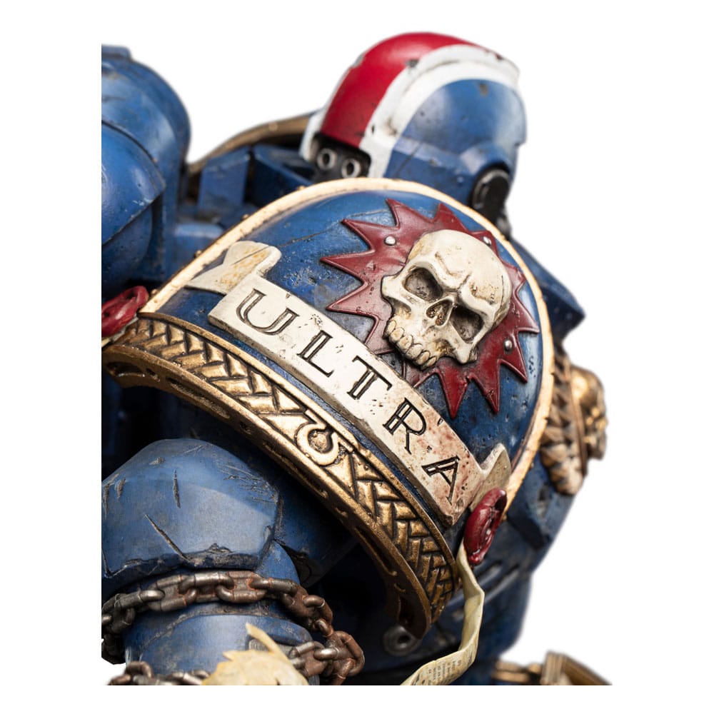 Warhammer 40,000: Space Marine 2 - Lieutenant Titus Battleline Edition Official Weta Workshop Statue Statue - Tophatter Daily Deals