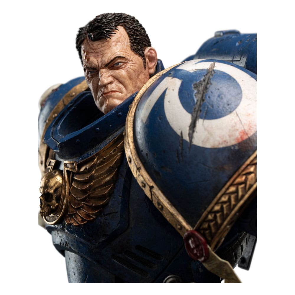 Warhammer 40,000: Space Marine 2 - Lieutenant Titus Battleline Edition Official Weta Workshop Statue Statue - Tophatter Daily Deals