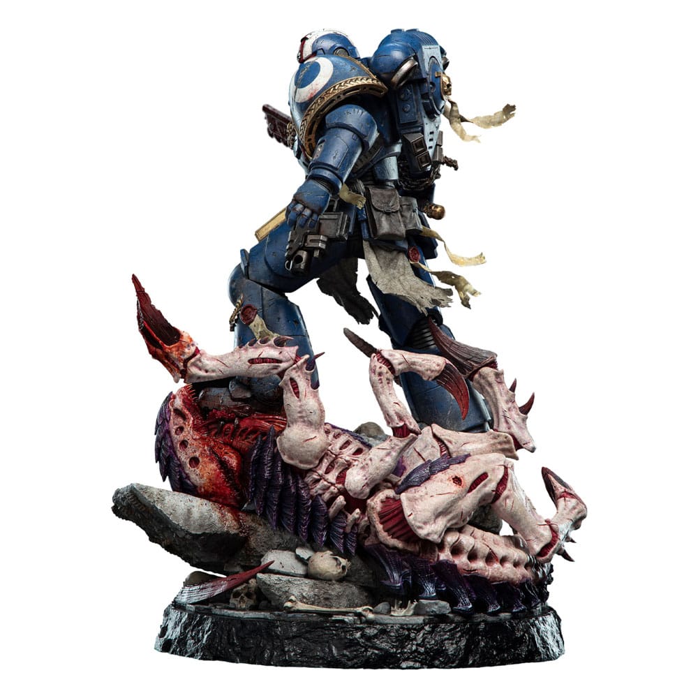 Warhammer 40,000: Space Marine 2 - Lieutenant Titus Battleline Edition Official Weta Workshop Statue Statue - Tophatter Daily Deals